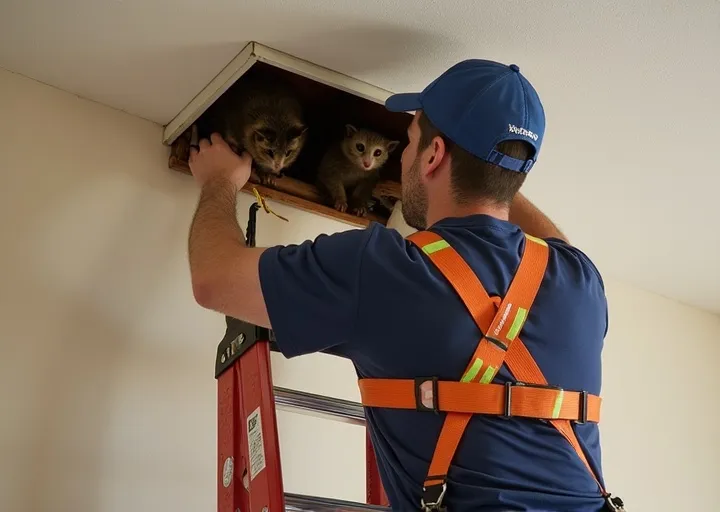 Safe Roof Cavity Access Cedar Grove